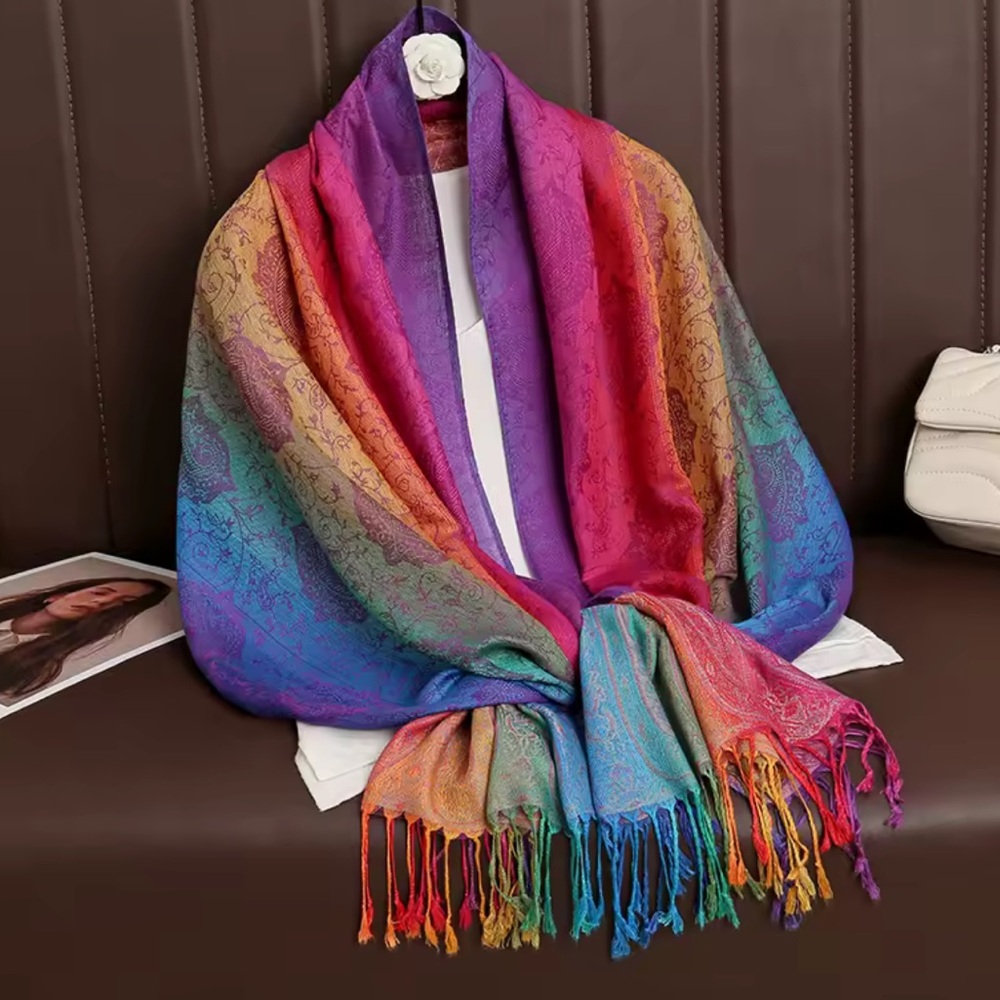 Colorful Gradient Scarf
